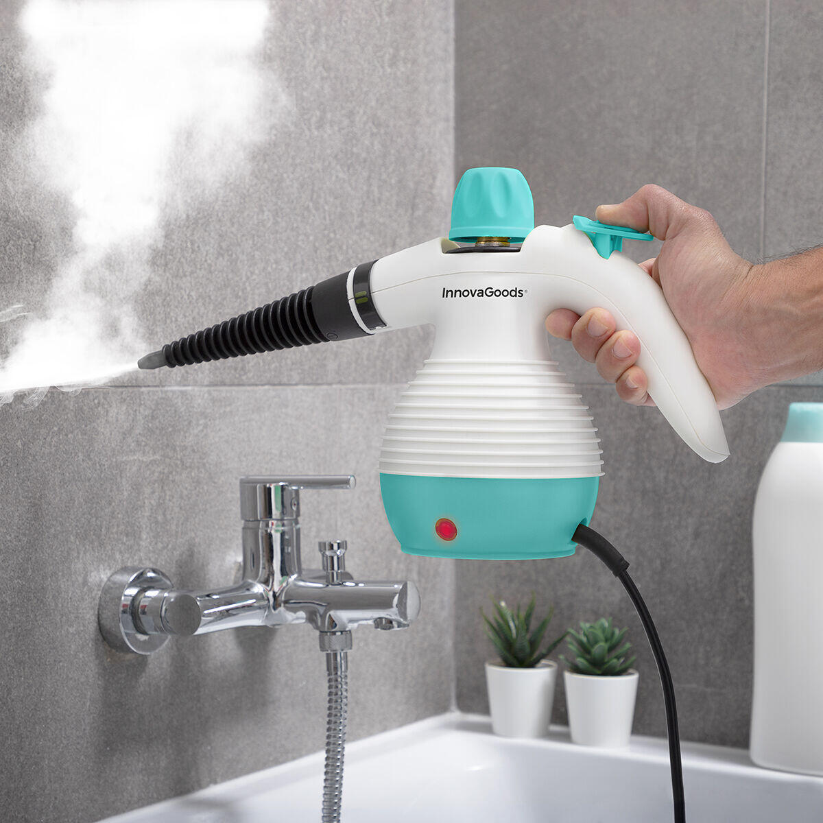 💨 VaporLux™ - Limpiador de Vapor Eléctrico + 9 Accesorios + Últimas Unidades ⏳