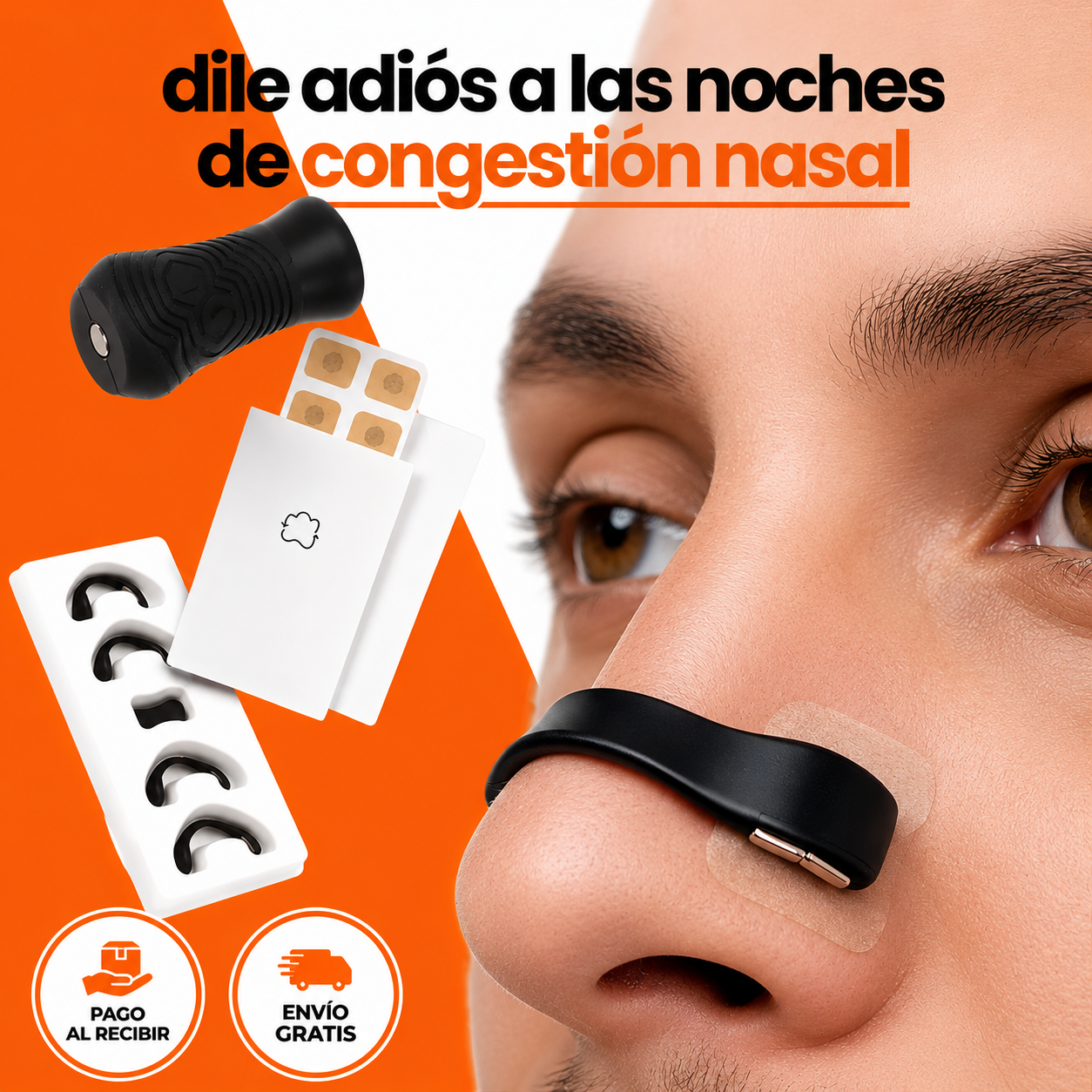 🫁 RESPIMAX™ Dilatador Nasal Magnético + 30pcs 🔥