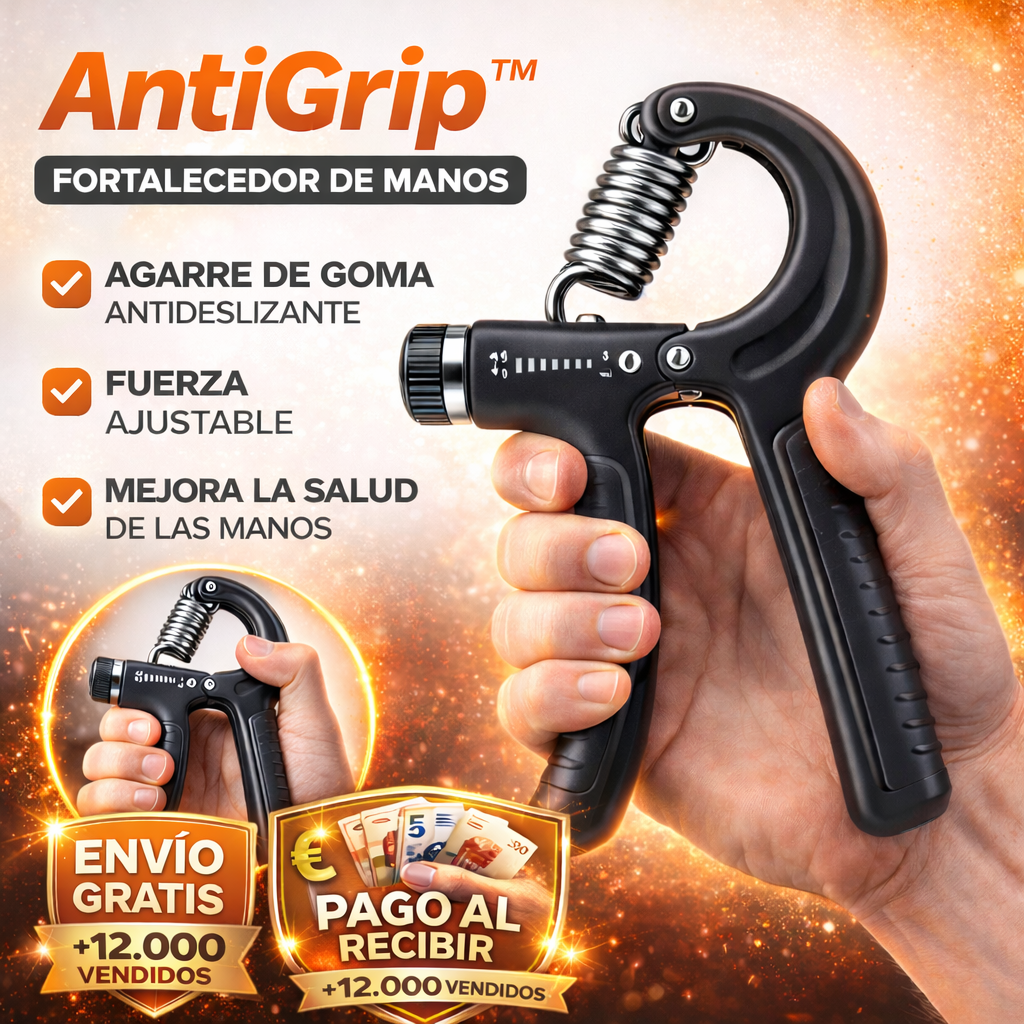 AntiGrip™ - Ejercitador de Mano
