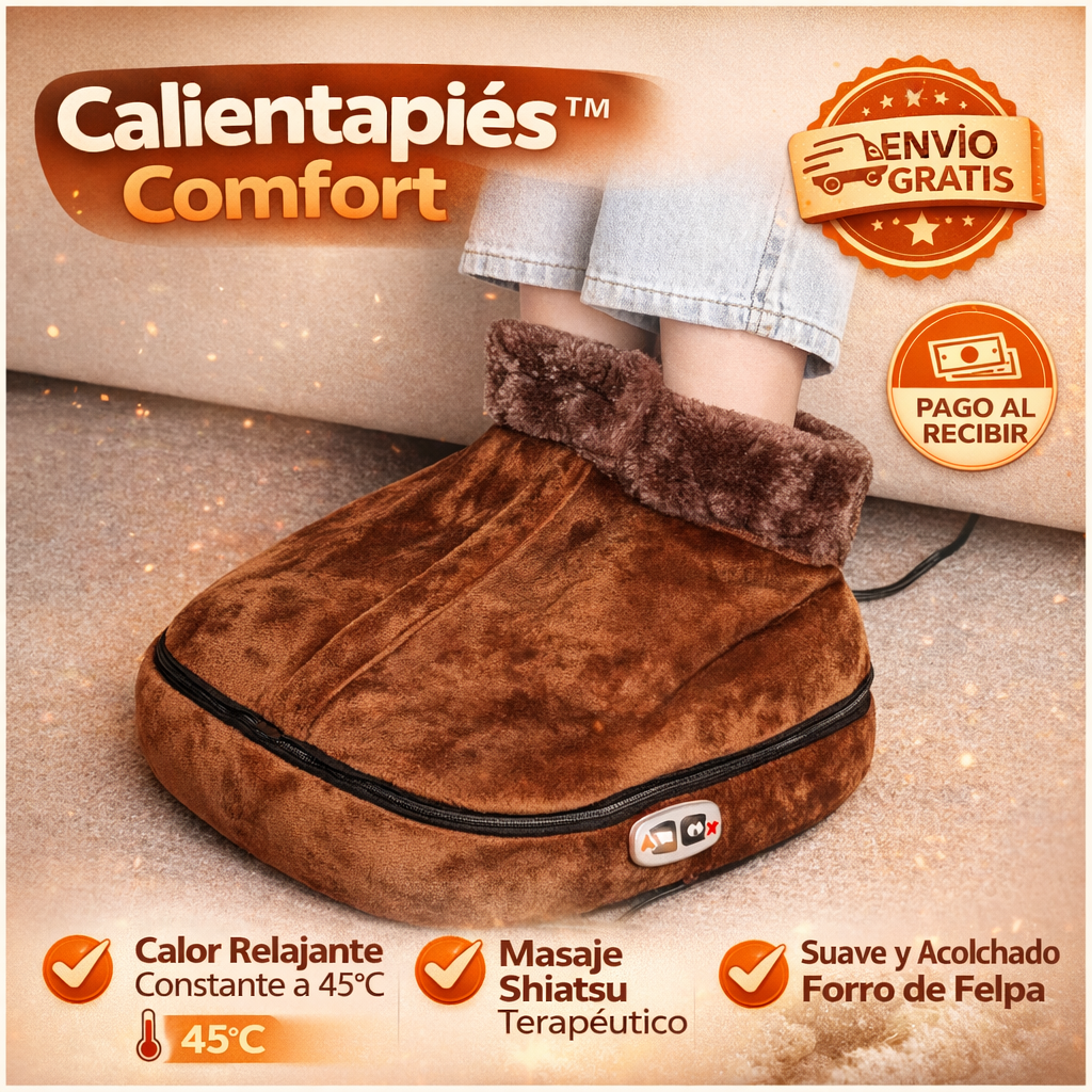 CalientaPies™ - Calentador de Pies Eléctrico
