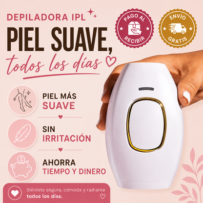 ✨ Depiladora Láser IPL – Piel Suave Todos los Días ⏳