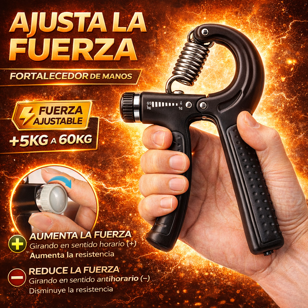 AntiGrip™ - Ejercitador de Mano