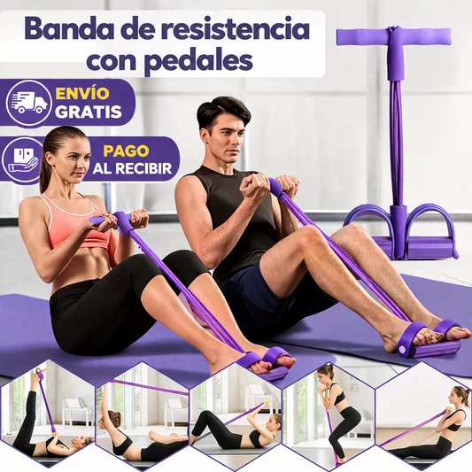 💪 Bandas de Resistencia 5 en 1 – ¡Transforma tu cuerpo en casa! + Envío Gratis 🔥