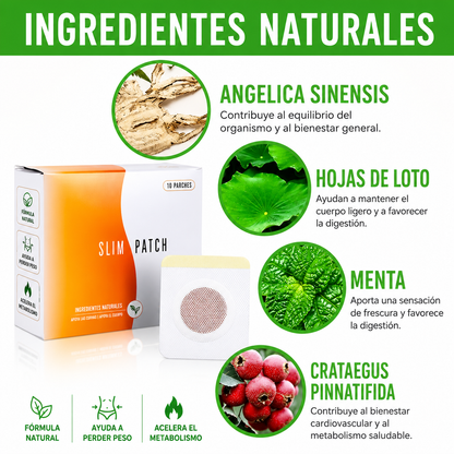 Slim Patch™ - Parches Adelgazantes Magnéticos - 30 uds