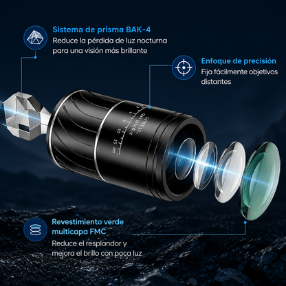 🔭 Telescopio Monocular para Móvil + Incluye Soporte GRATIS ⏳
