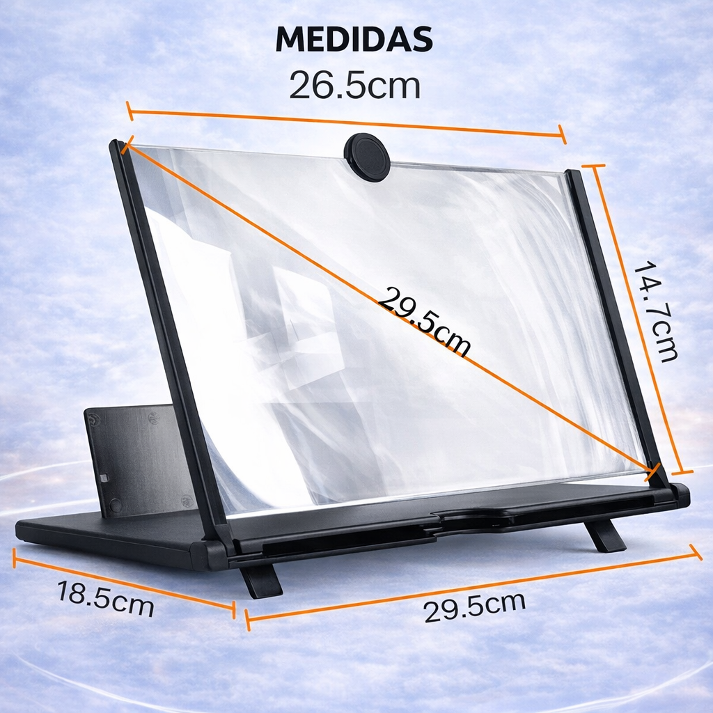 ScreenMax™ - Amplificador de Pantalla