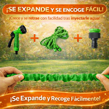 AquaFlex Pro™ – Manguera Expandible 25M + Boquilla con 7 Funciones + Envío gratis