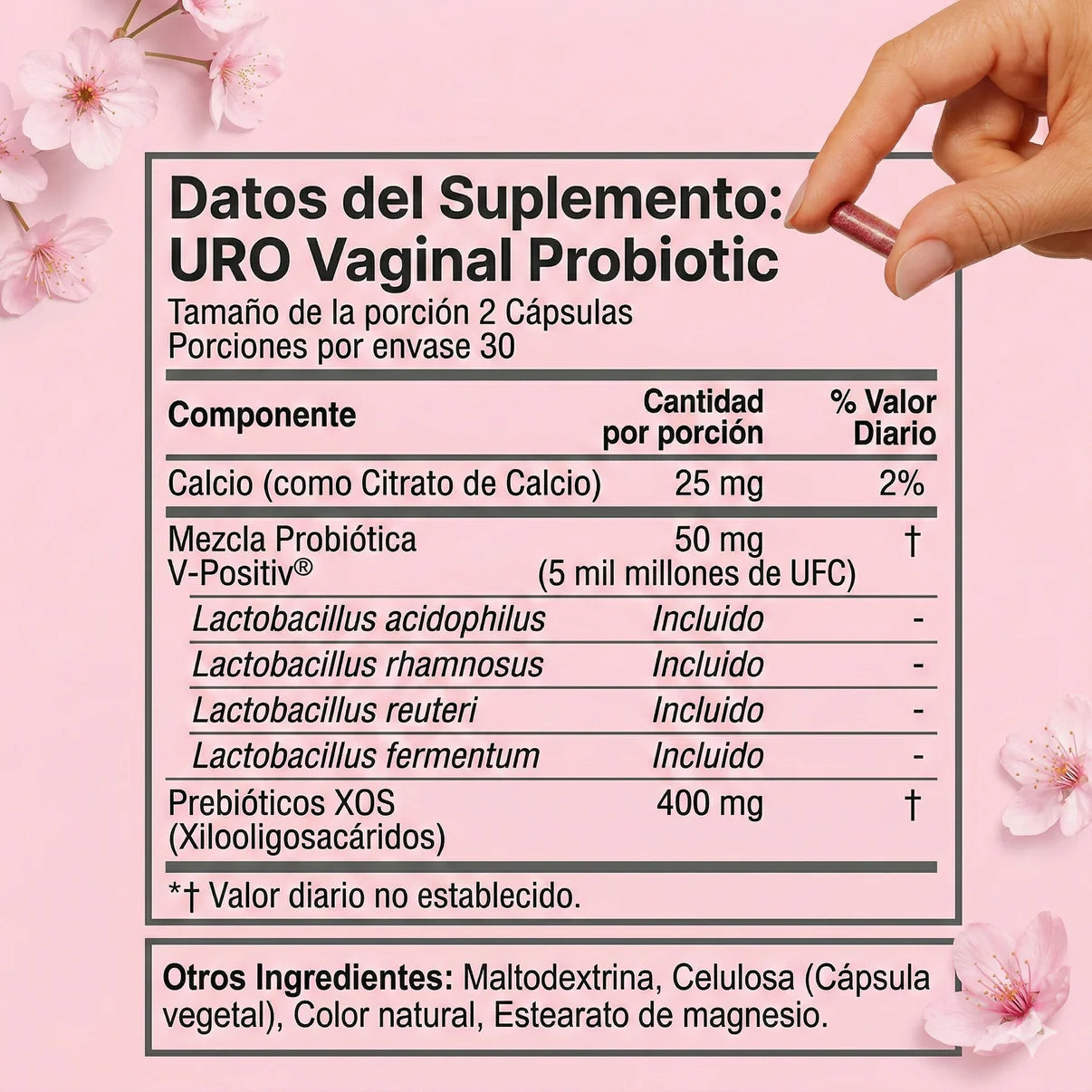 URO PROBIOTIC - Equilibrio Íntimo y Salud Vaginal