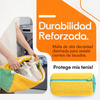 CleanBag™ - Bolsa para Lavar tus Zapatillas sin Daños + Sin Ruido + Protección Total