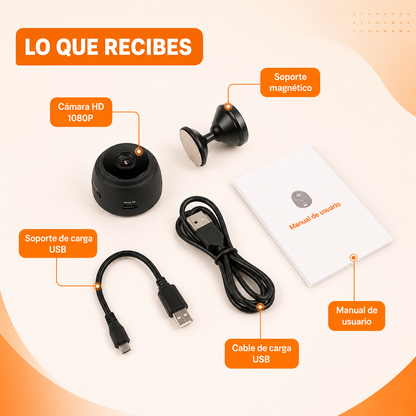 📷 Mini Cámara Espia 1080p HD ⏳