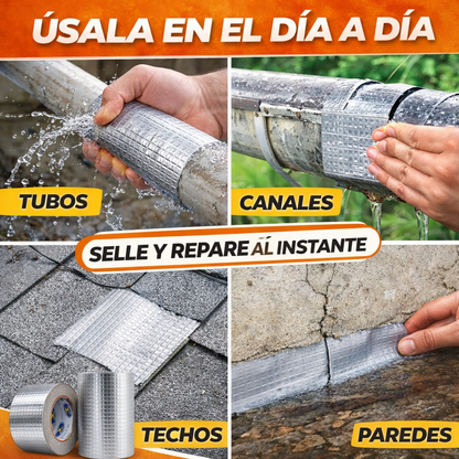 💧 FlashTape Ultra™ - Cinta Impermeable + Reparación Impermeable Instantánea 🔥