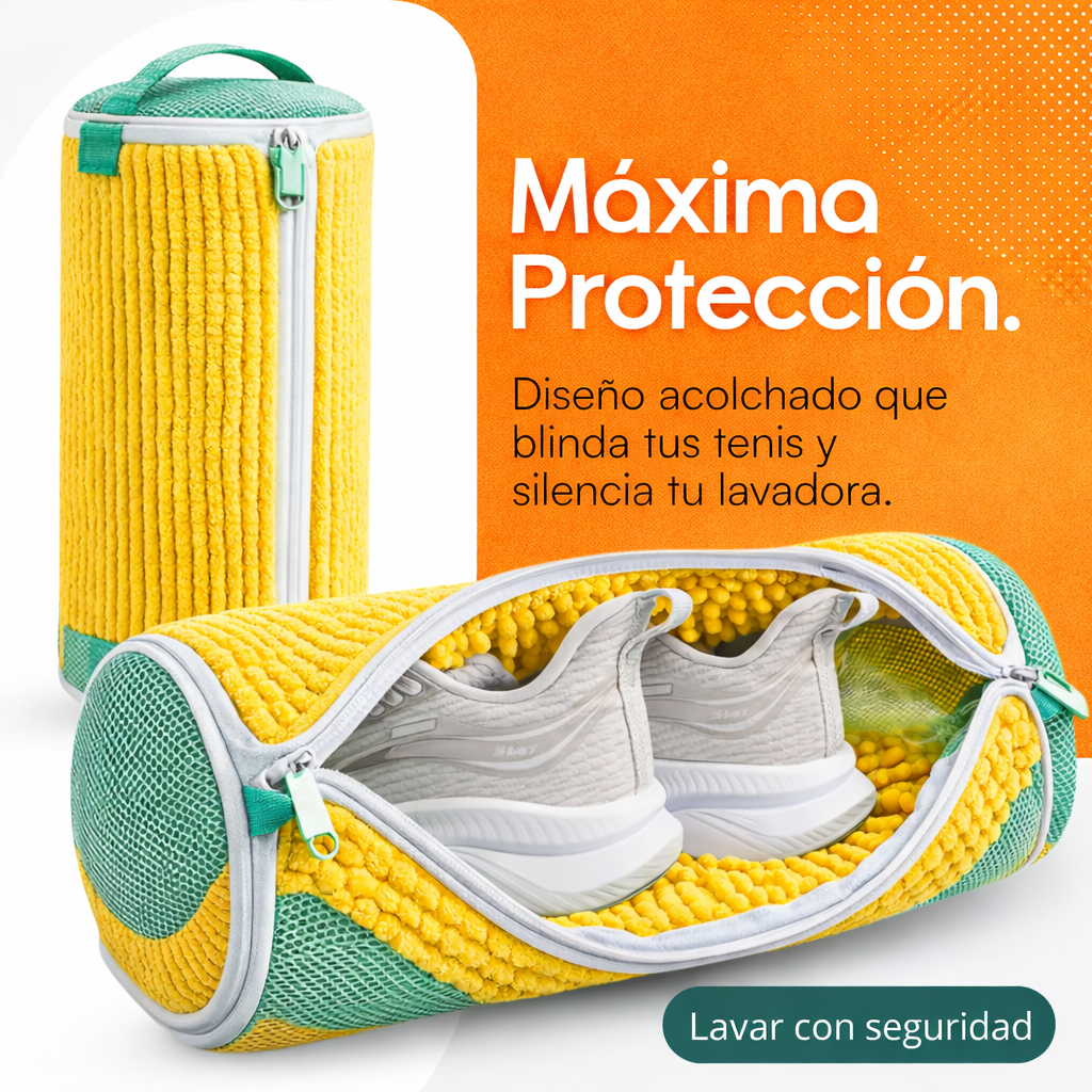 CleanBag™ - Bolsa para Lavar tus Zapatillas sin Daños + Sin Ruido + Protección Total