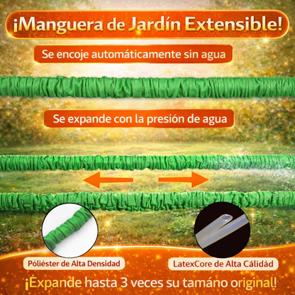 AquaFlex Pro™ – Manguera Expandible 25M + Boquilla con 7 Funciones + Envío gratis