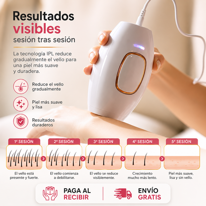 ✨ Depiladora Láser IPL – Piel Suave Todos los Días ⏳