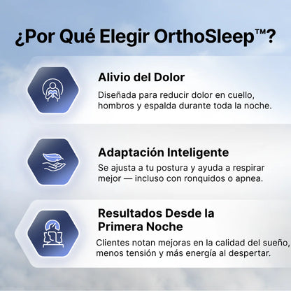 OrthoSleep™ – Almohada Cervical + Envío Gratis