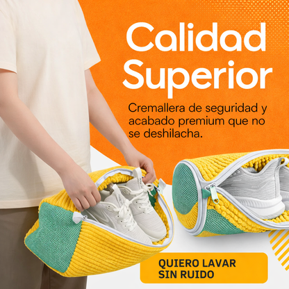 CleanBag™ - Bolsa para Lavar tus Zapatillas sin Daños + Sin Ruido + Protección Total