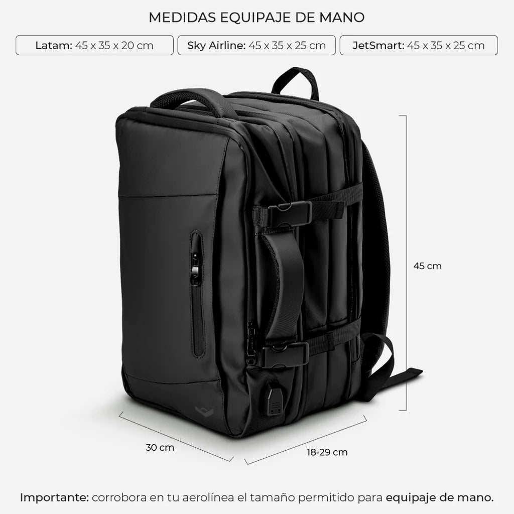 🎒 Mochila - Maleta Viral de Viaje + Envío Gratis ⏳