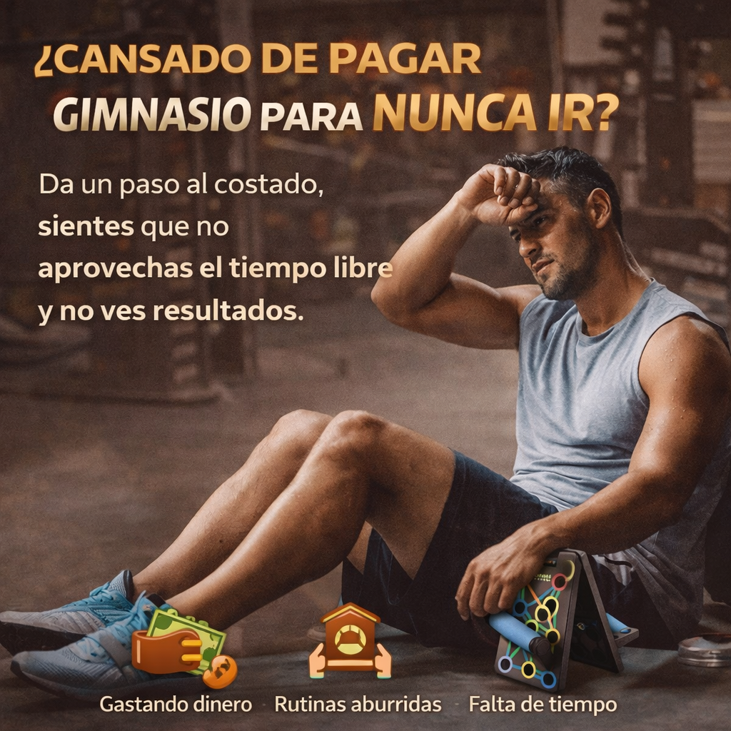 FitForce 360™ - Tabla de Ejercicios Multifunción + Bandas Elásticas de Regalo + Envío gratis
