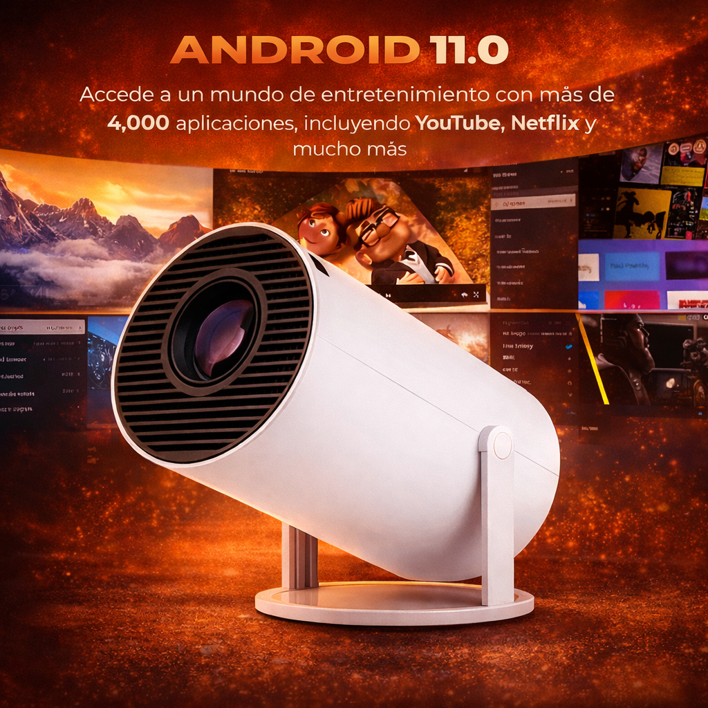 CINEenCASA™ - Proyector portátil ultra HD