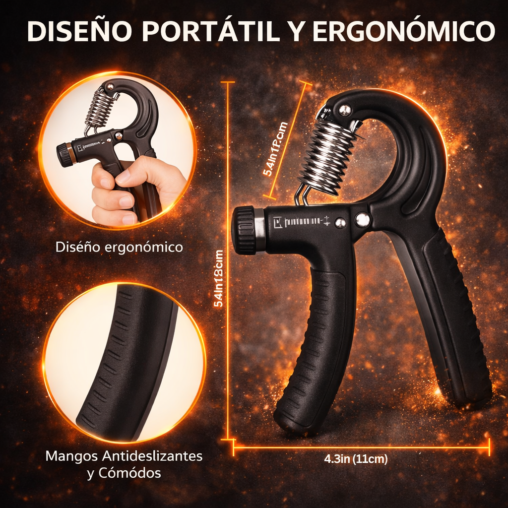 AntiGrip™ - Ejercitador de Mano