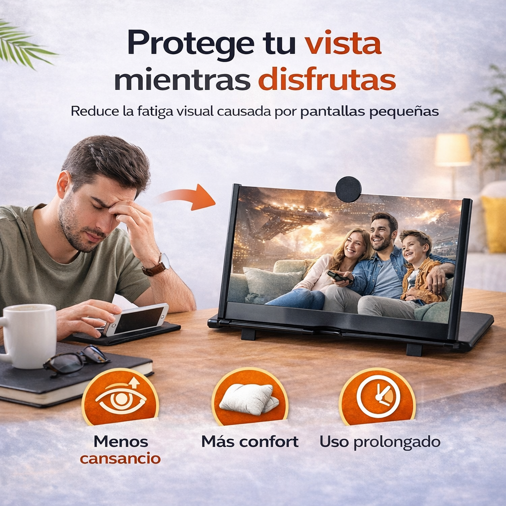 ScreenMax™ - Amplificador de Pantalla