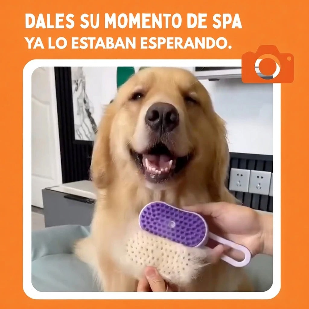 VAPORGROOM CEPILLO VAPOR PARA MASCOTAS 🦮🐈